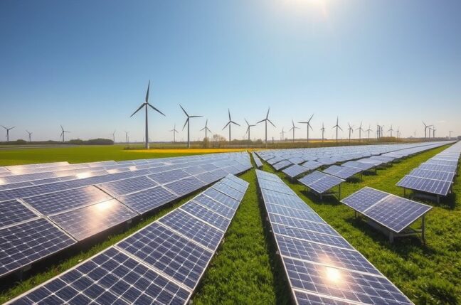 Duurzame energiebronnen: van zon tot wind en waterkracht